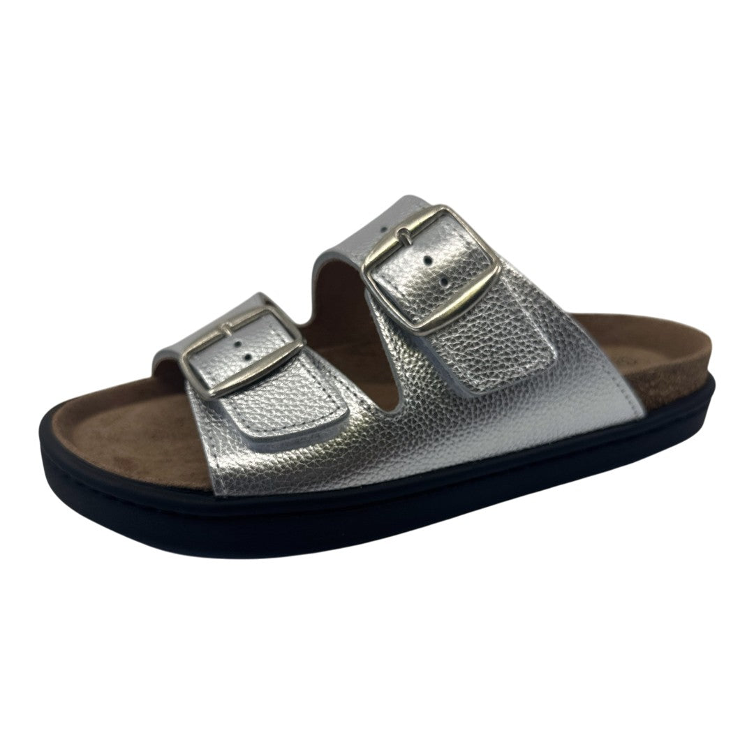 Bio Chinelo 36.049 — Prateado. Laminado Madras — vista do lado oposto