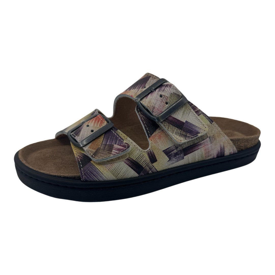 Bio Chinelo 36.049 — Multicolor. Acabamento Tratti — vista do lado oposto