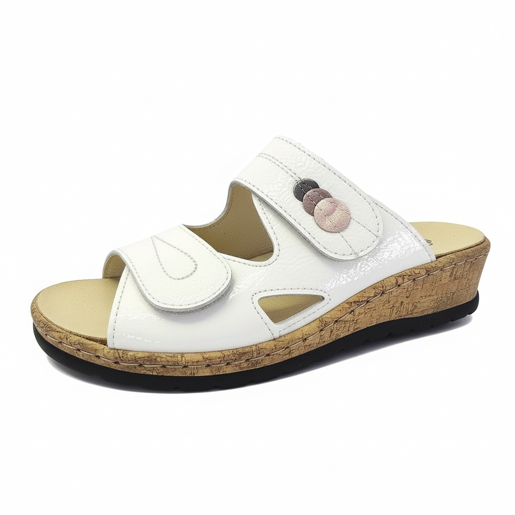 Chinelo Belvida 43.452 branco vista principal