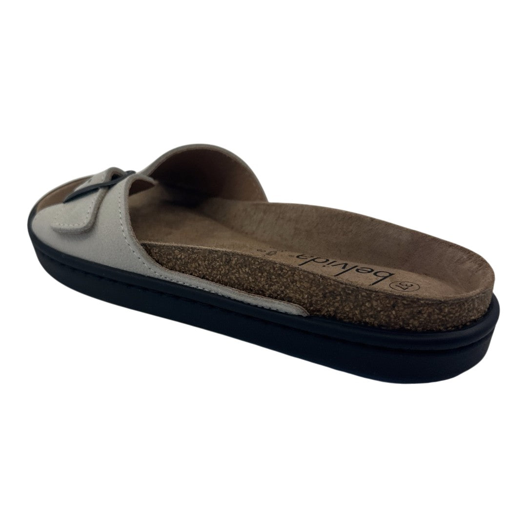 Bio Chinelo 36.013 — Pele pérola — vista traseira