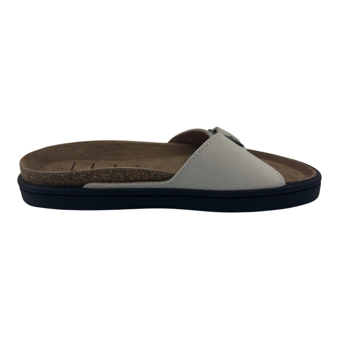 Bio Chinelo 36.013 — Pele pérola — vista lateral