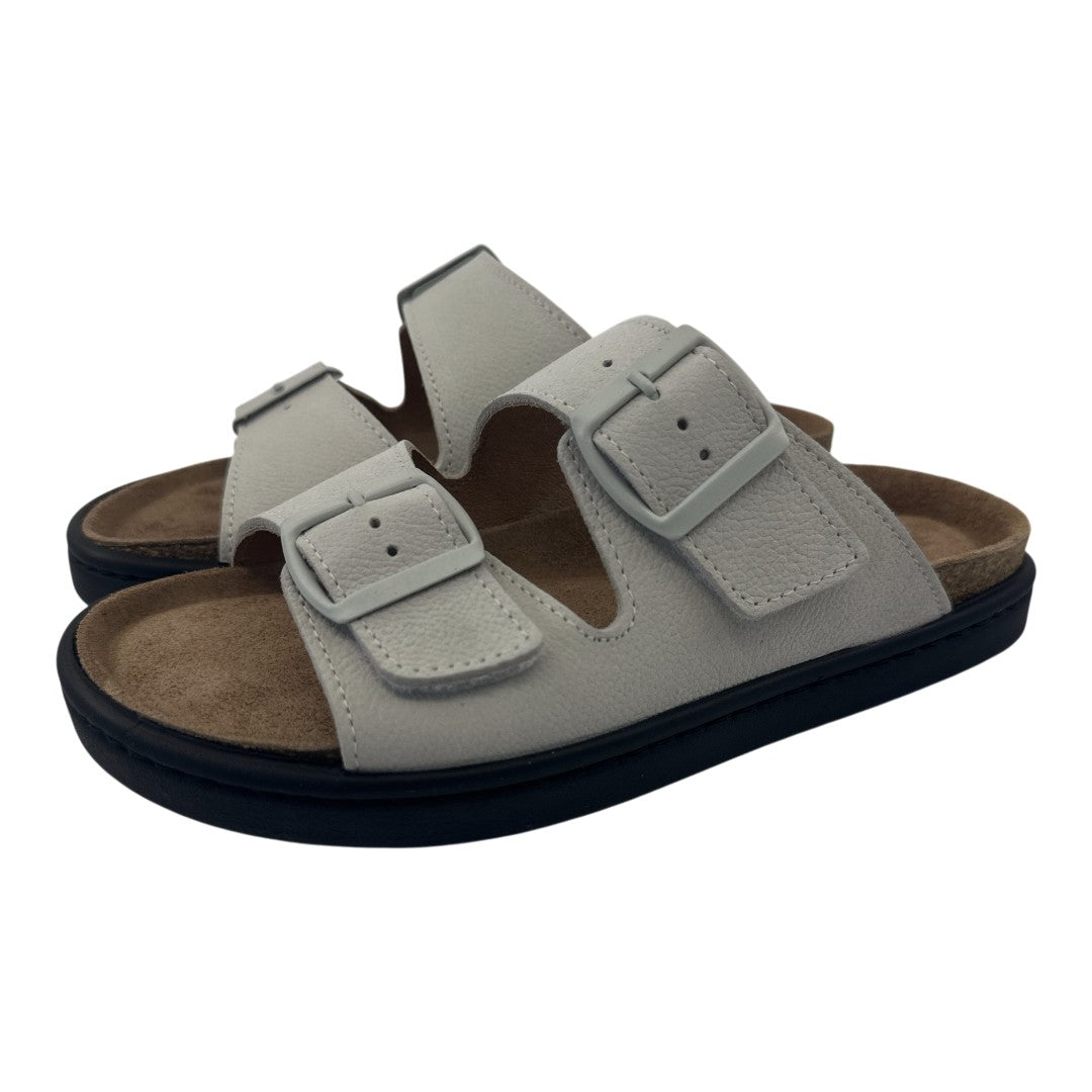 Bio Chinelo 36.049 — Pele pérola — vista em perspetiva