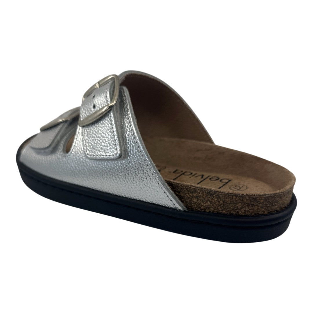 Bio Chinelo 36.049 — Prateado. Laminado Madras — vista traseira
