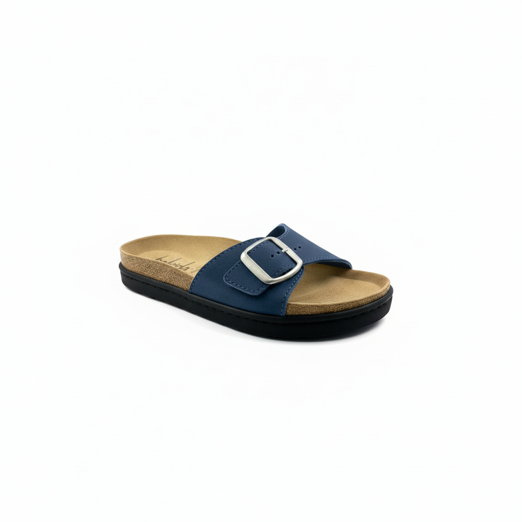 Chinelo Bio Belvida 36.013 branco vista frontal