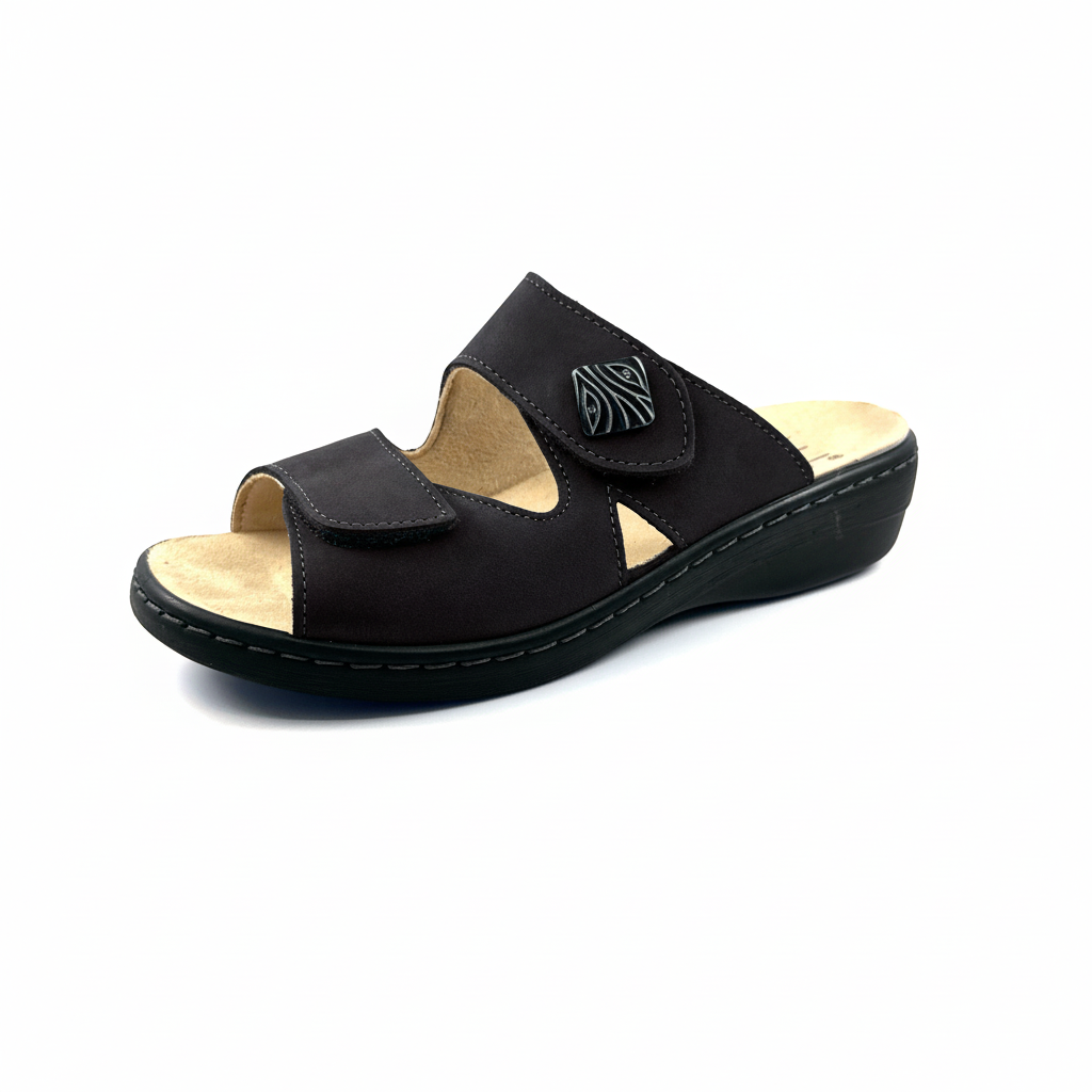 Chinelo Belvida 48.052 azul marinho vista principal